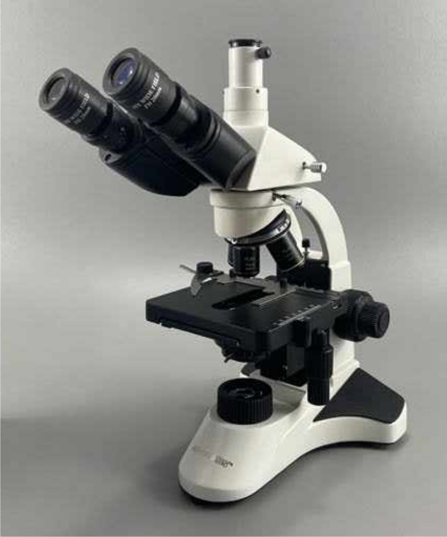  Research Microscope with Plan ACH. OBJ. O Sidentop Head, Model No.: KI - ACHOBJ