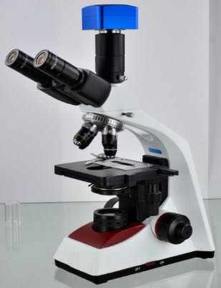  Research Trinocular Microscope, Model No.: KI -RT- V2