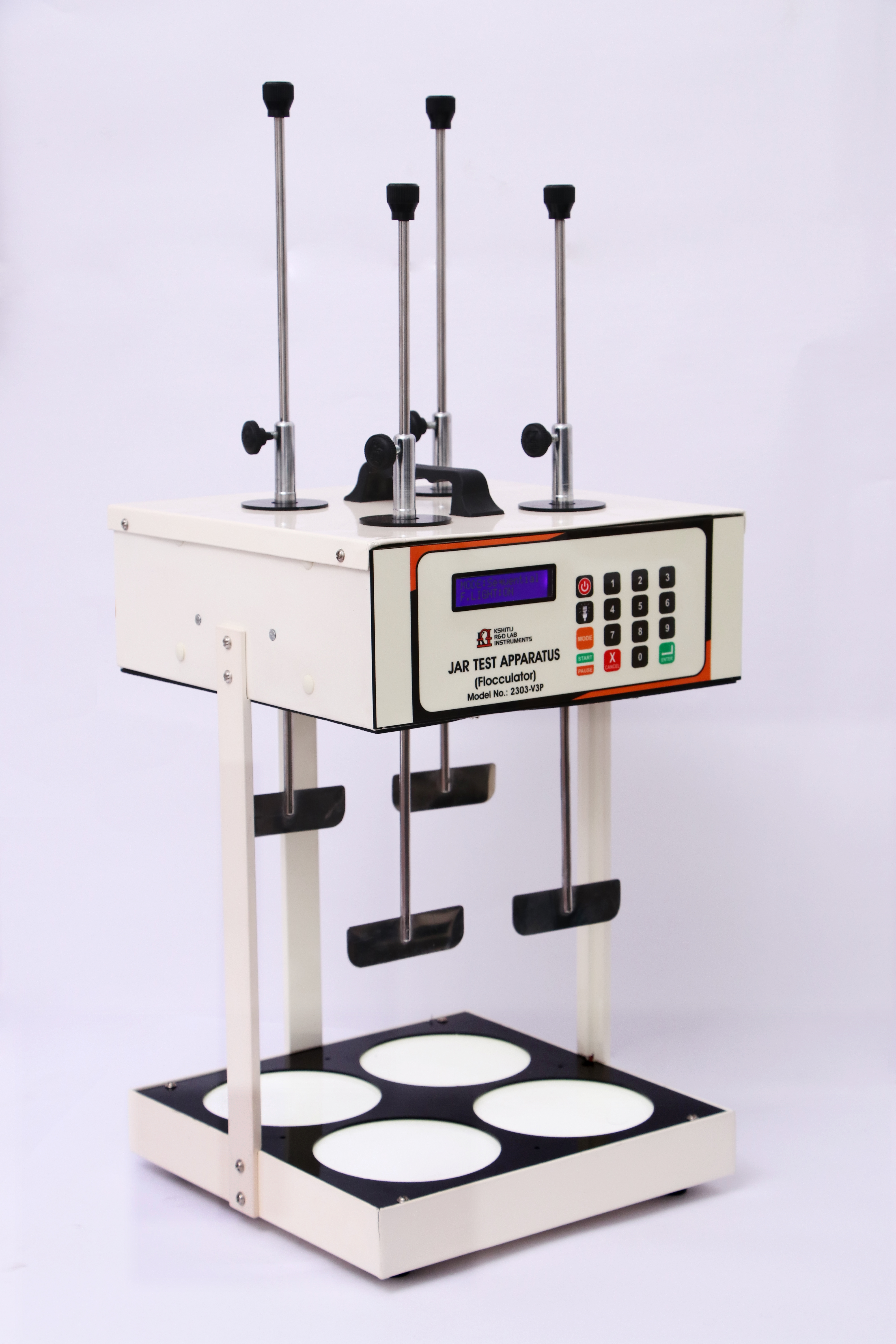  Flocculator (Jar Test Apparatus) Portable, Model No.: KI- 2303- V3P- 6J