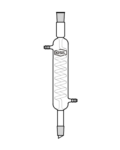  Coil Condenser Graham Jacket Distillate Type, Model No.: KI- 184