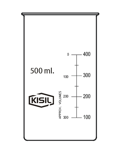  BEAKER, Model No.: KI- 230. WOS