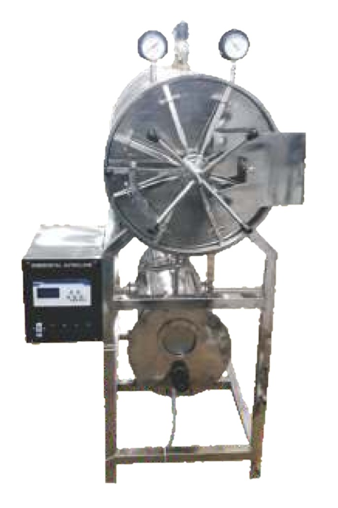  Horizontal Cylindrical Triple Walled High Pressure Autoclave, Model No.: KI- 2022-906